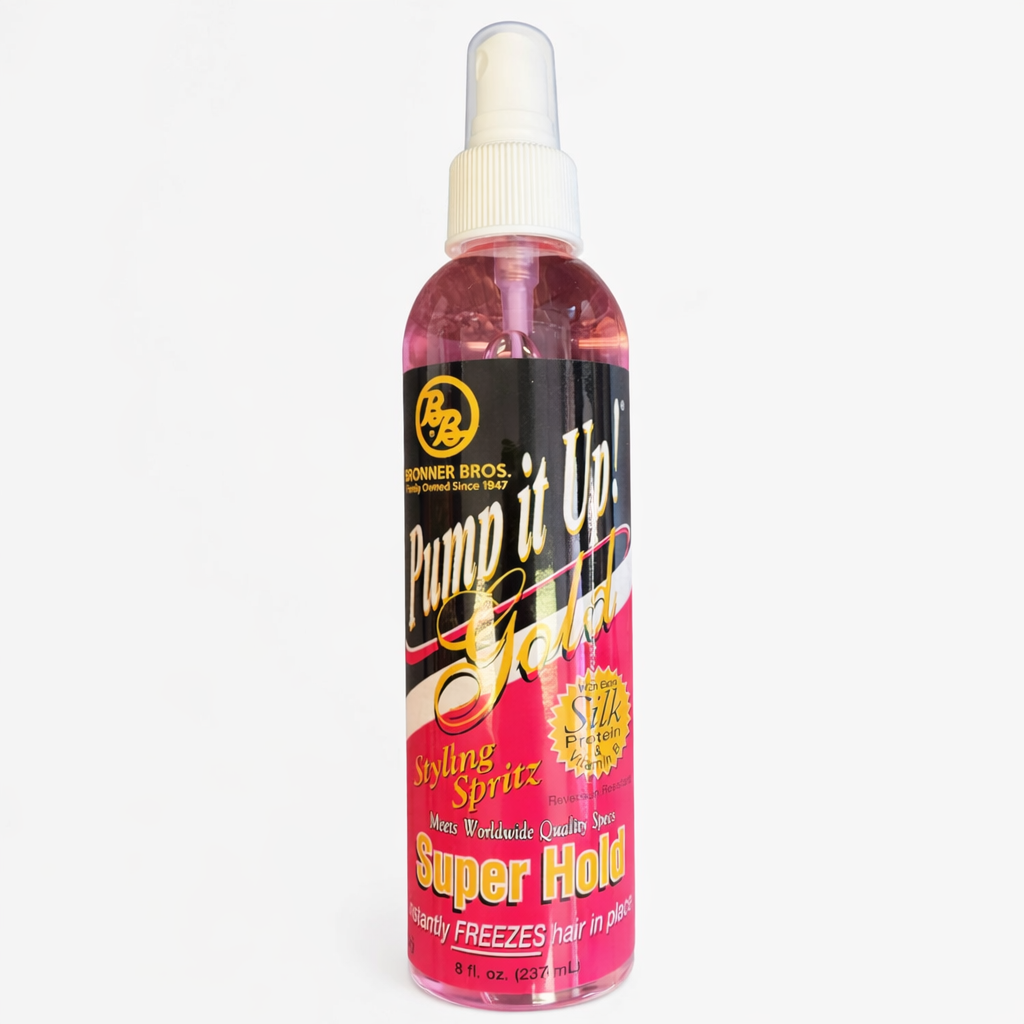 Pump it up Gold styling spritz