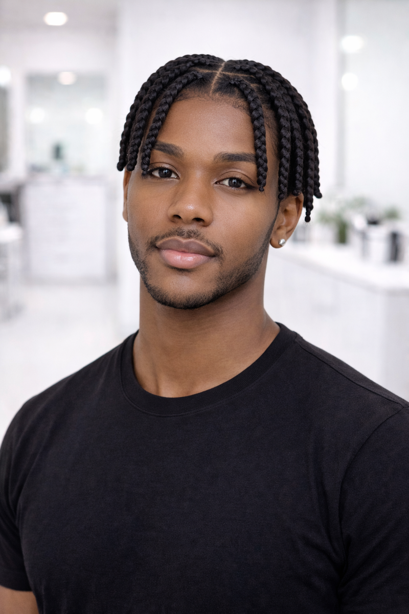 Men's Box Braids