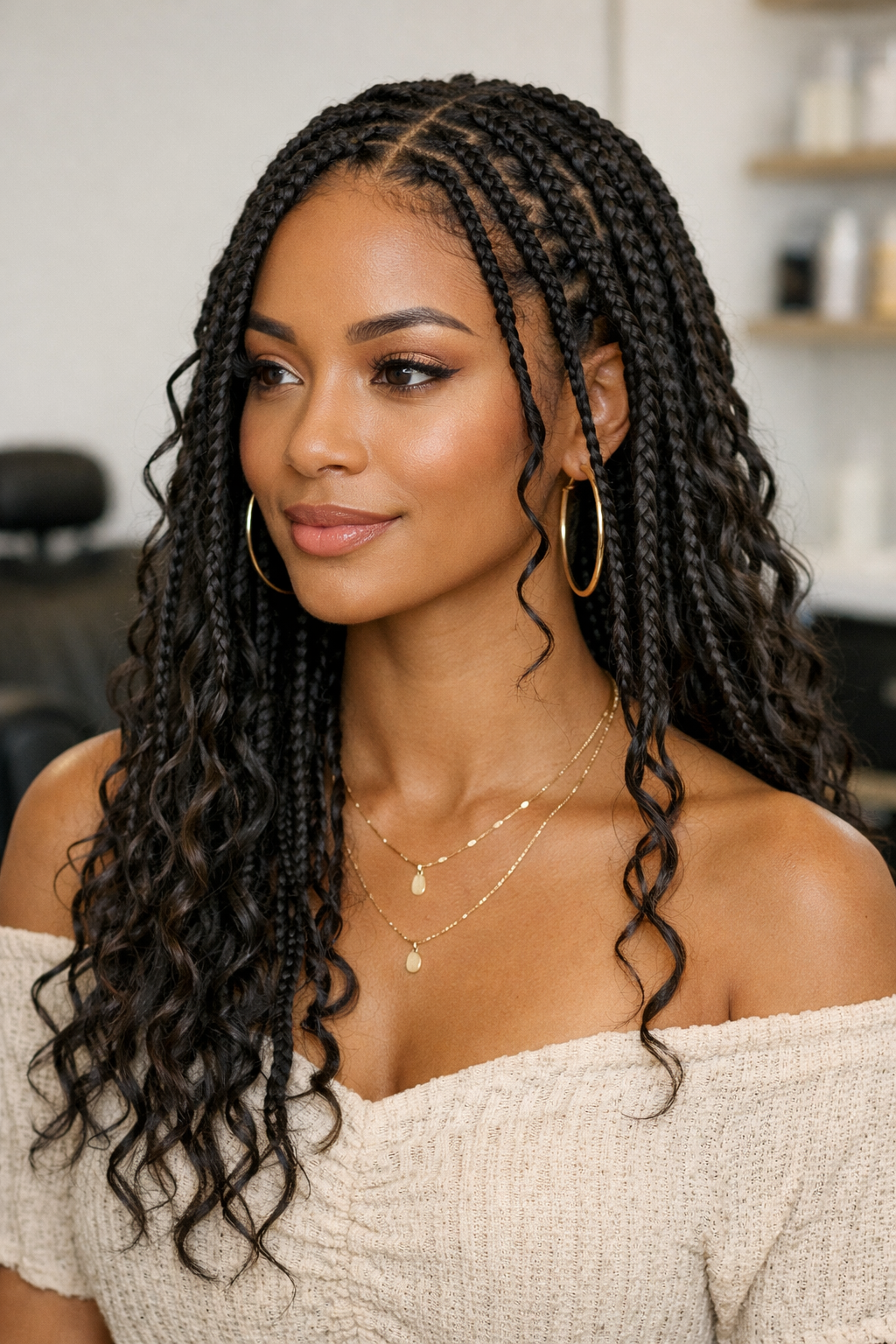 Knotless Braids Boho & up